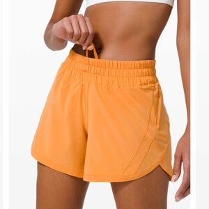 Lululemon Track That Short 5" Monarch Orange